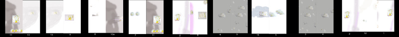 Process image: Curtain panel layout