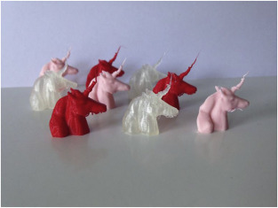 3D Printed Unicorns in-situ at Stirling Castle Great Hall 2014