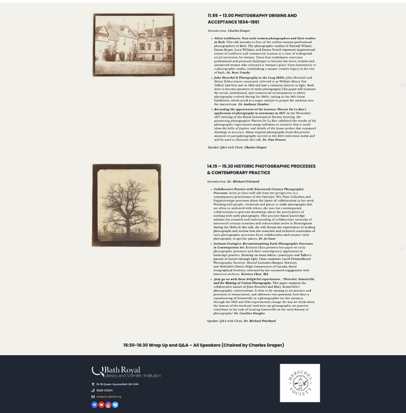 ‘pray go on with these delightful experiments…’ Herschel, Somerville, and the Making of Colour Photography