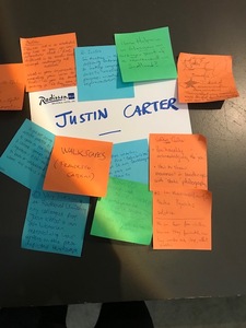 Audience responses.