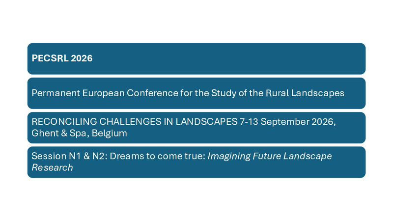 Environmental Art Practice - Visualising the Complex Challenges in Future Landscape Research