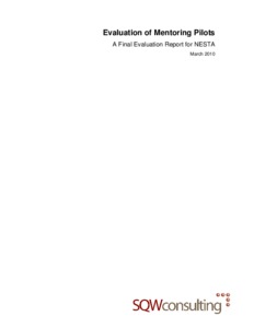 A review of mentoring literature and best practice