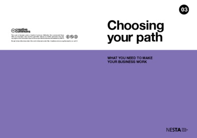 Launch Your Own Creative Business: Creative Enterprise Toolkit