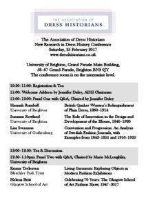 Conference Schedule