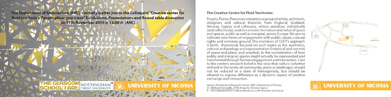 CCFT Creative Centre for Fluid Territories