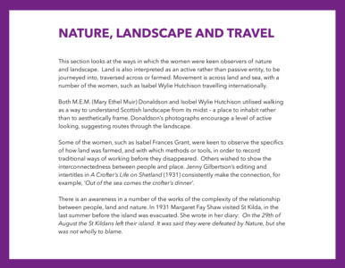 Glean: Early 20th century women filmmakers and photographers in Scotland