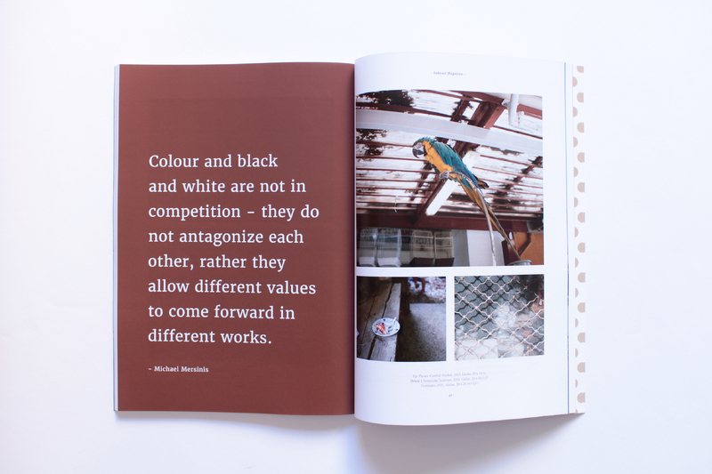 Selection of work presented in Suboart Magazine