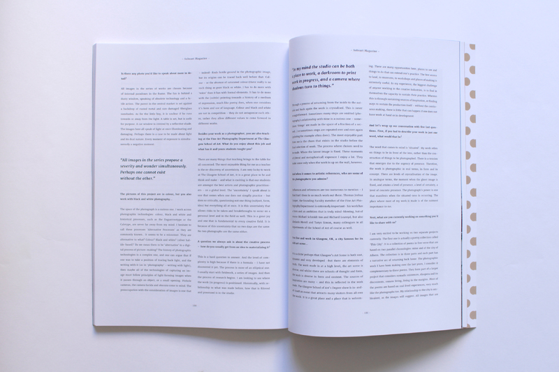 Selection of work presented in Suboart Magazine