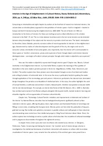 [Book review] Interiors in the Age of Enlightenment: A Cultural History